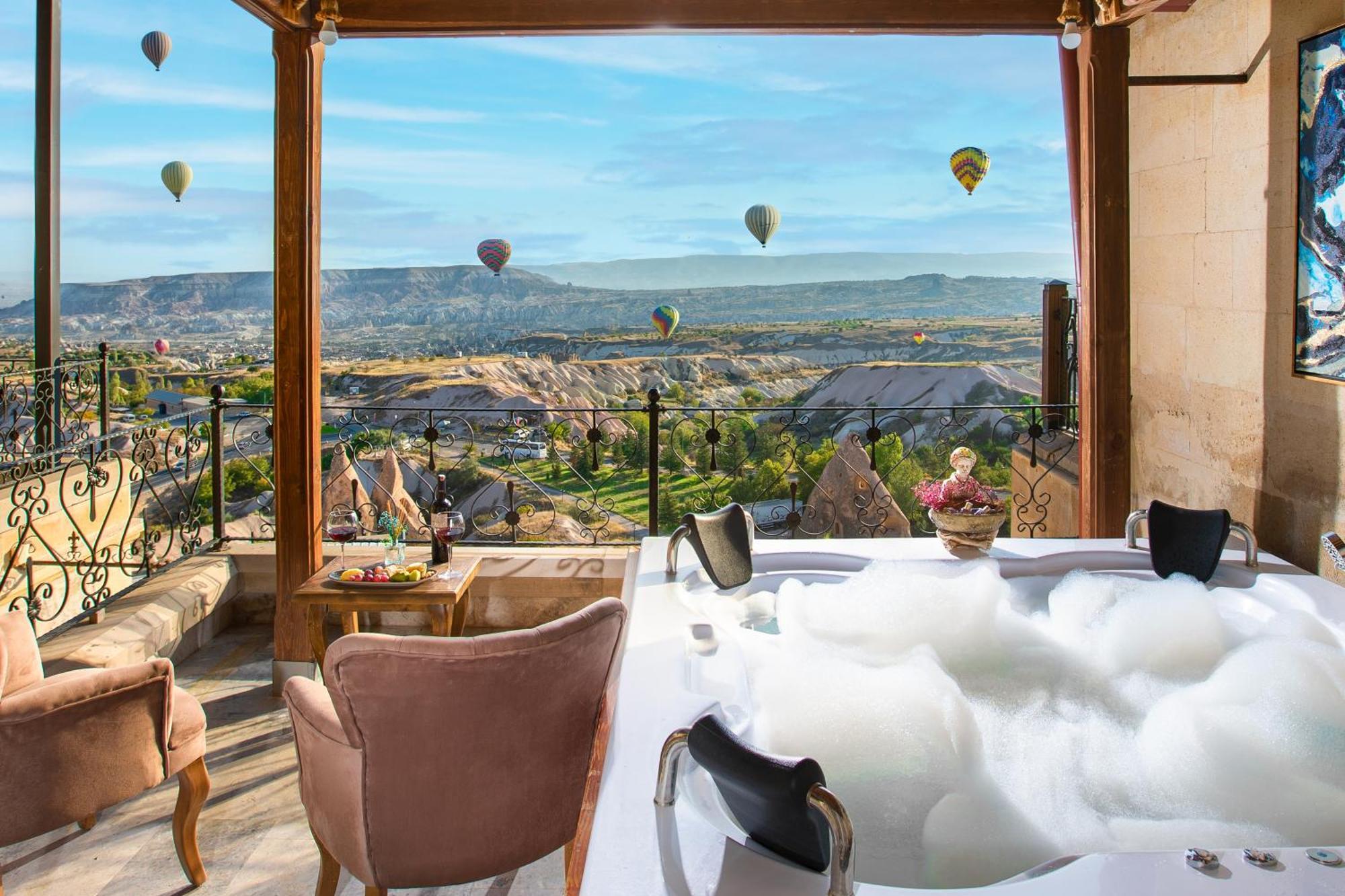 Simera In Cappadocia - Special Class - Best View Rooftop Uchisar Luaran gambar