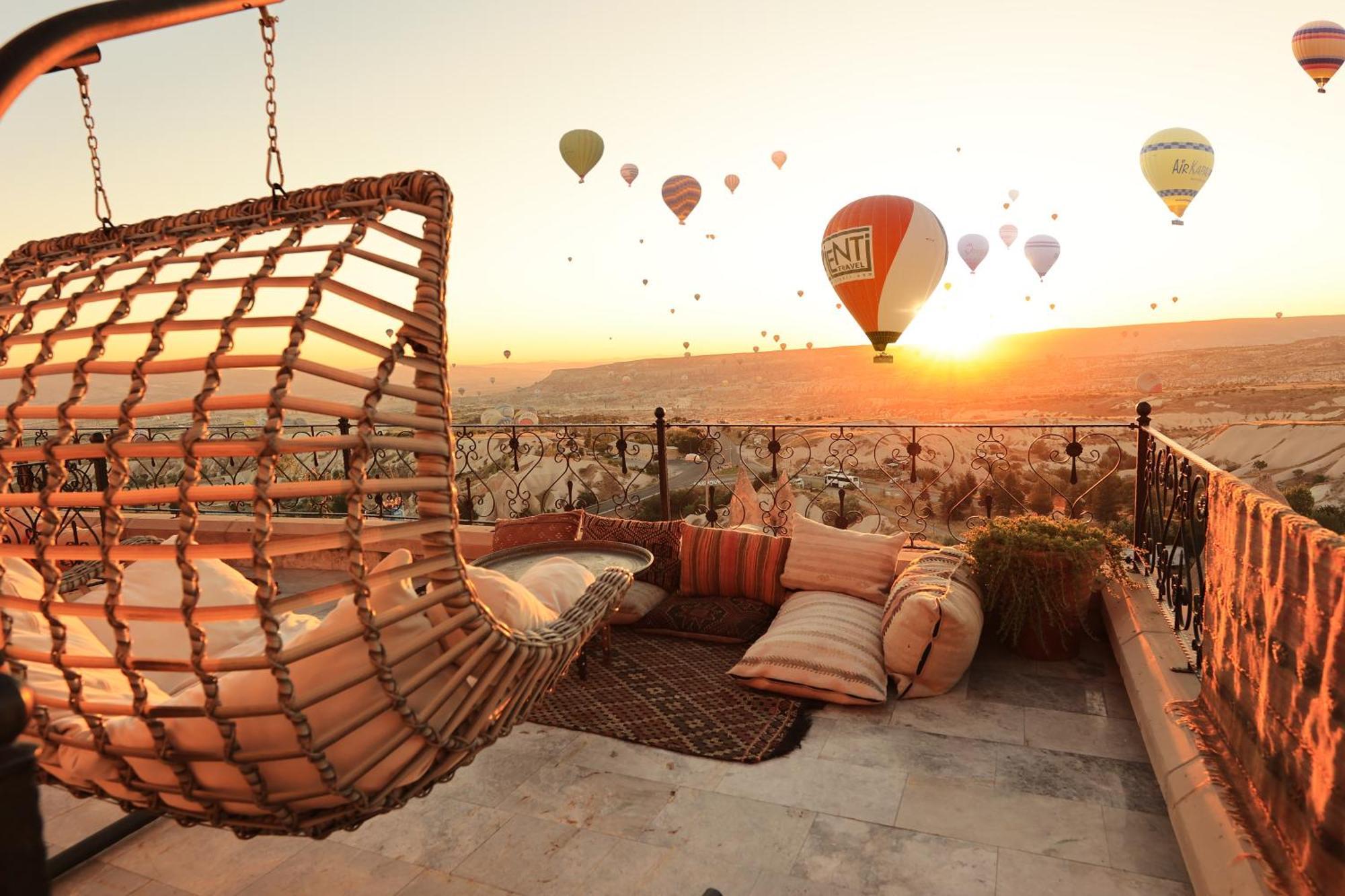 Simera In Cappadocia - Special Class - Best View Rooftop Uchisar Luaran gambar